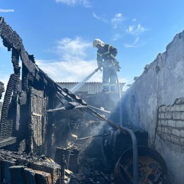 Пожежа у Миколаївській області 19 серпня, фото: ДСНС Миколаївщини