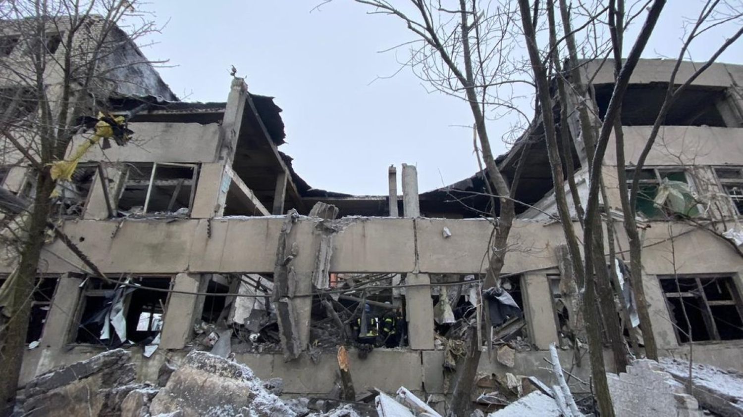 Myrnograd, Donetsk region, Photo: State Emergency Service