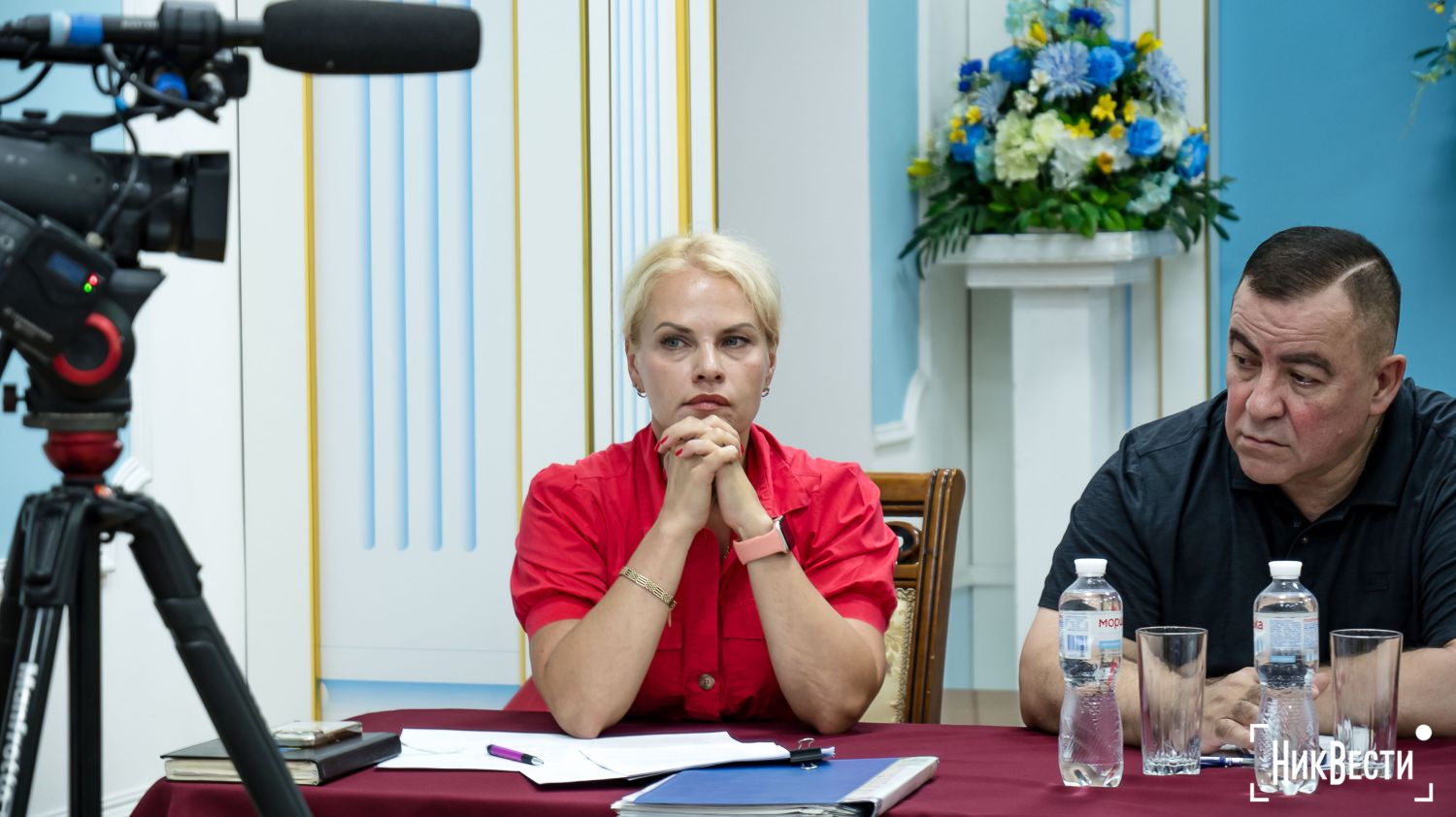 Acting Iryna Tkachenko, head of the health care department of Mykolayivska OVA. Photo: «NykVesty"