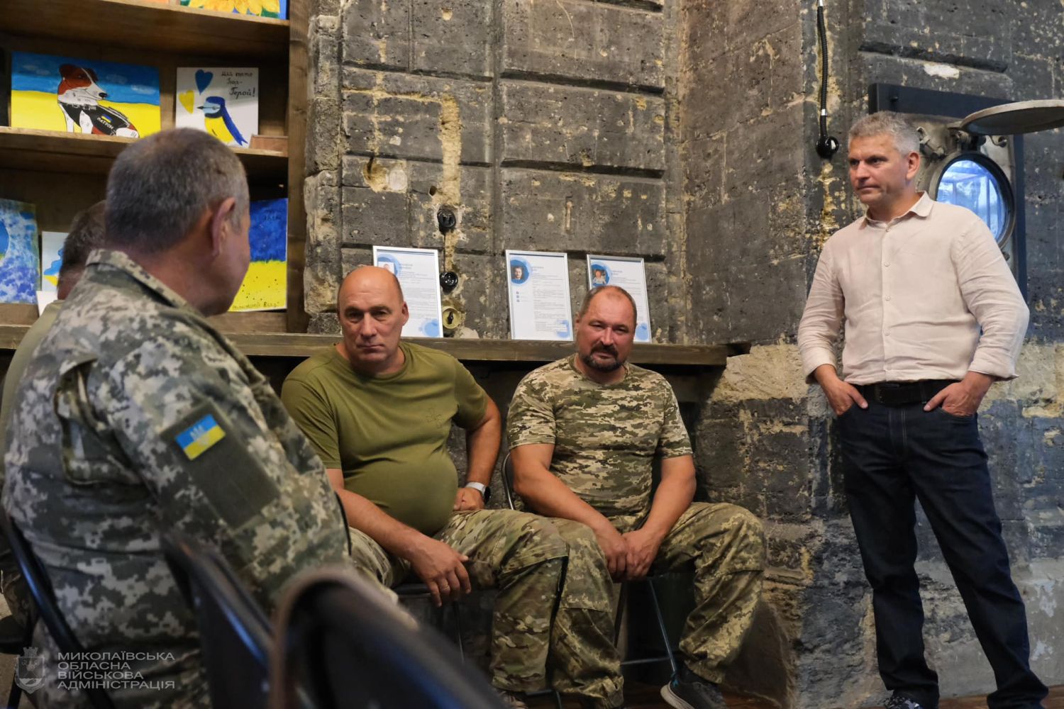 У Миколаєві відкрили ветеранський простір, фото пресслужби Миколаївської ОВА