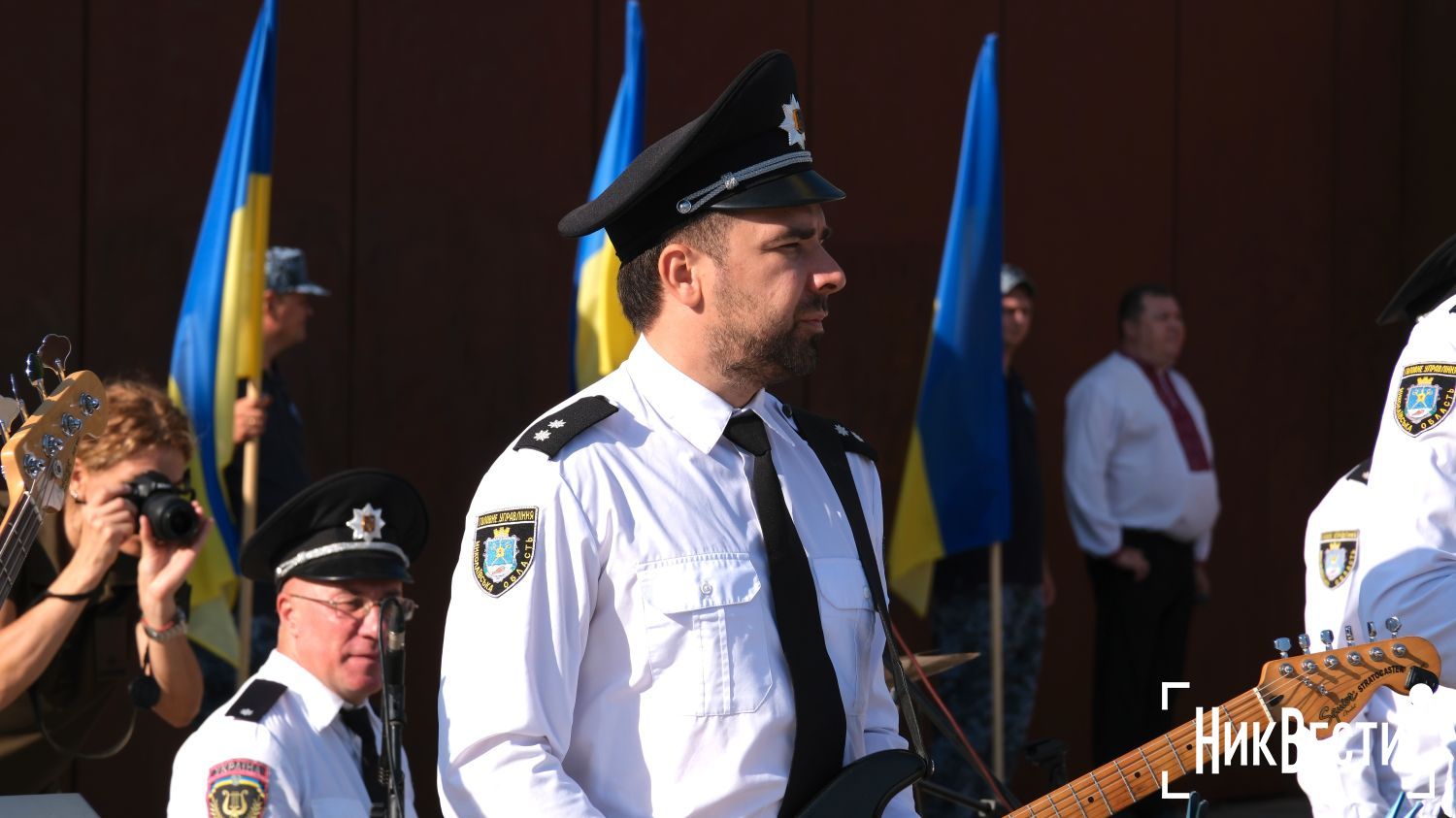 На дні Державного Прапора у Миколаєві виступив оркестр. Фото «НикВести»