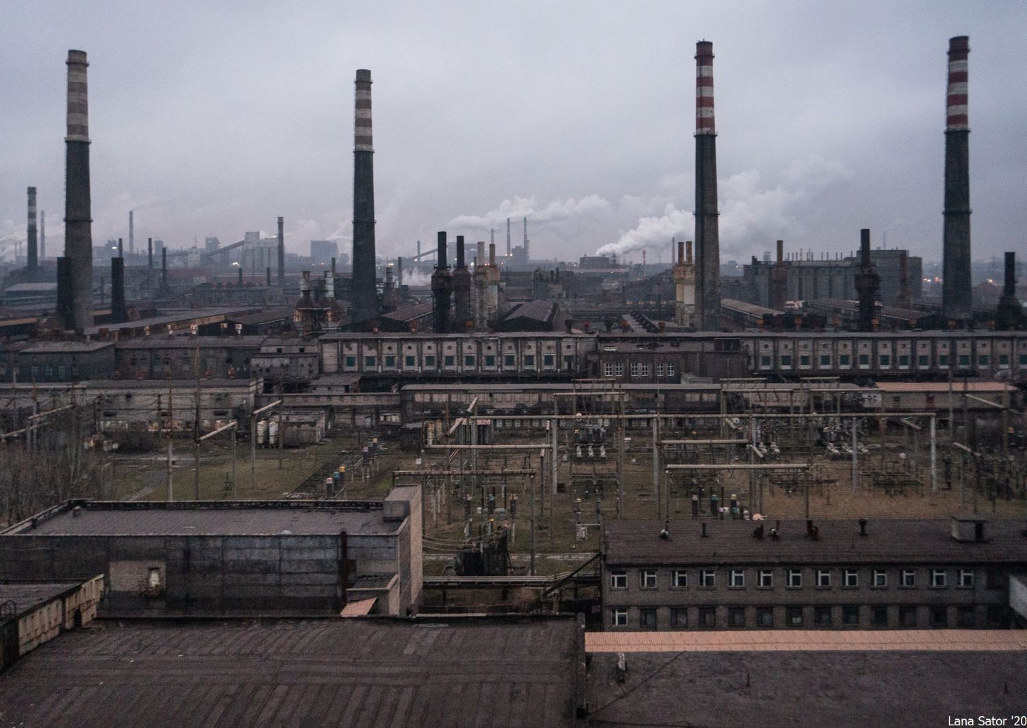 Zaporizhzhia Aluminum Production Plant, photo: Lana Sator