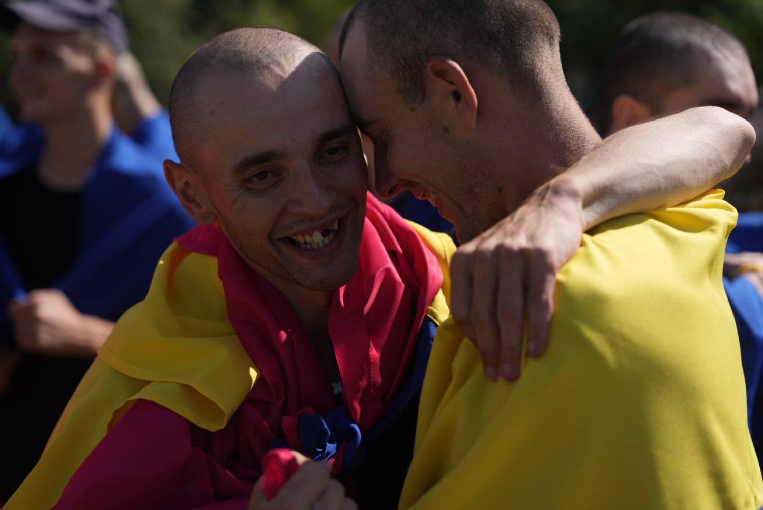 115 Ukrainian soldiers were returned from Russian captivity. Photo from the page of Volodymyr Zelenskyi