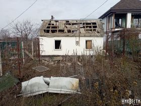 Consequences of one of the attacks on Mykolaiv Oblast. Archive photo of «Nikvesti"