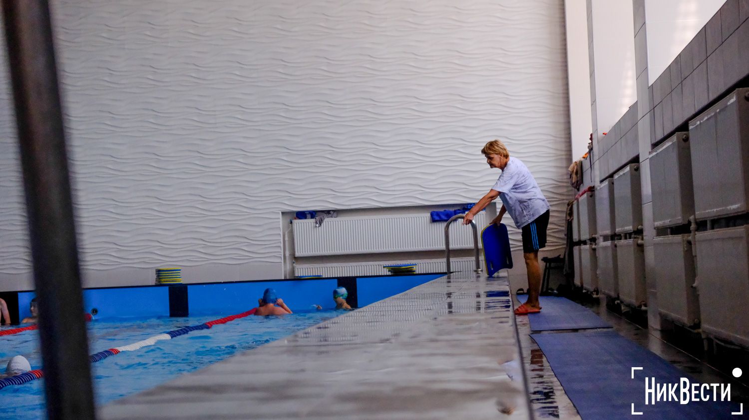 The renovated communal pool of the «Zorya» sports complex, August 2024, photo «Nikvesti"