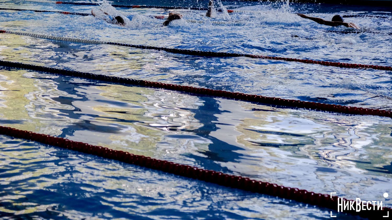 The renovated communal pool of the «Zorya» sports complex, August 2024, photo «Nikvesti"