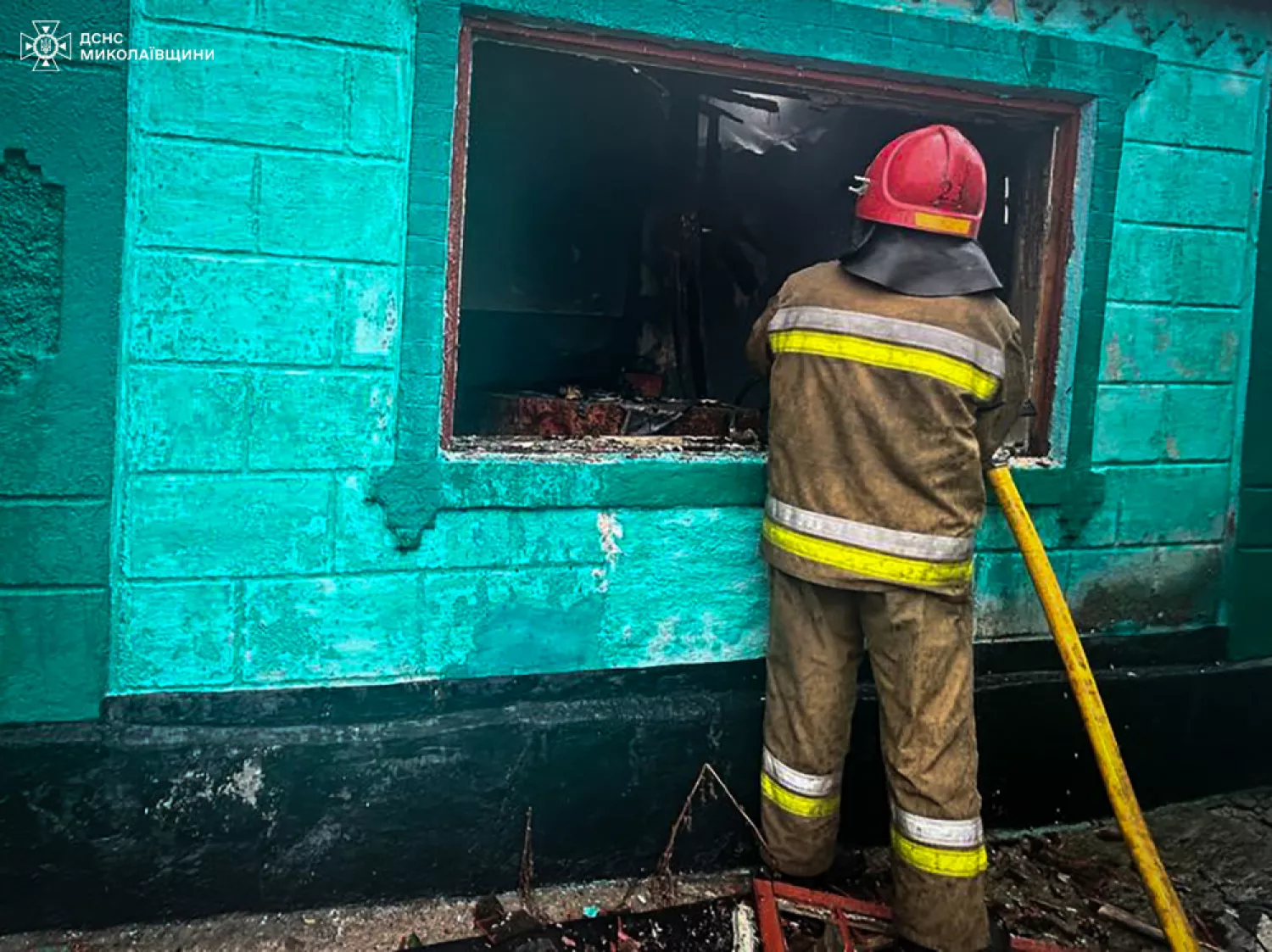 Пожар в Николаевской области 28 августа. Фото: ГСЧС Николаевской области