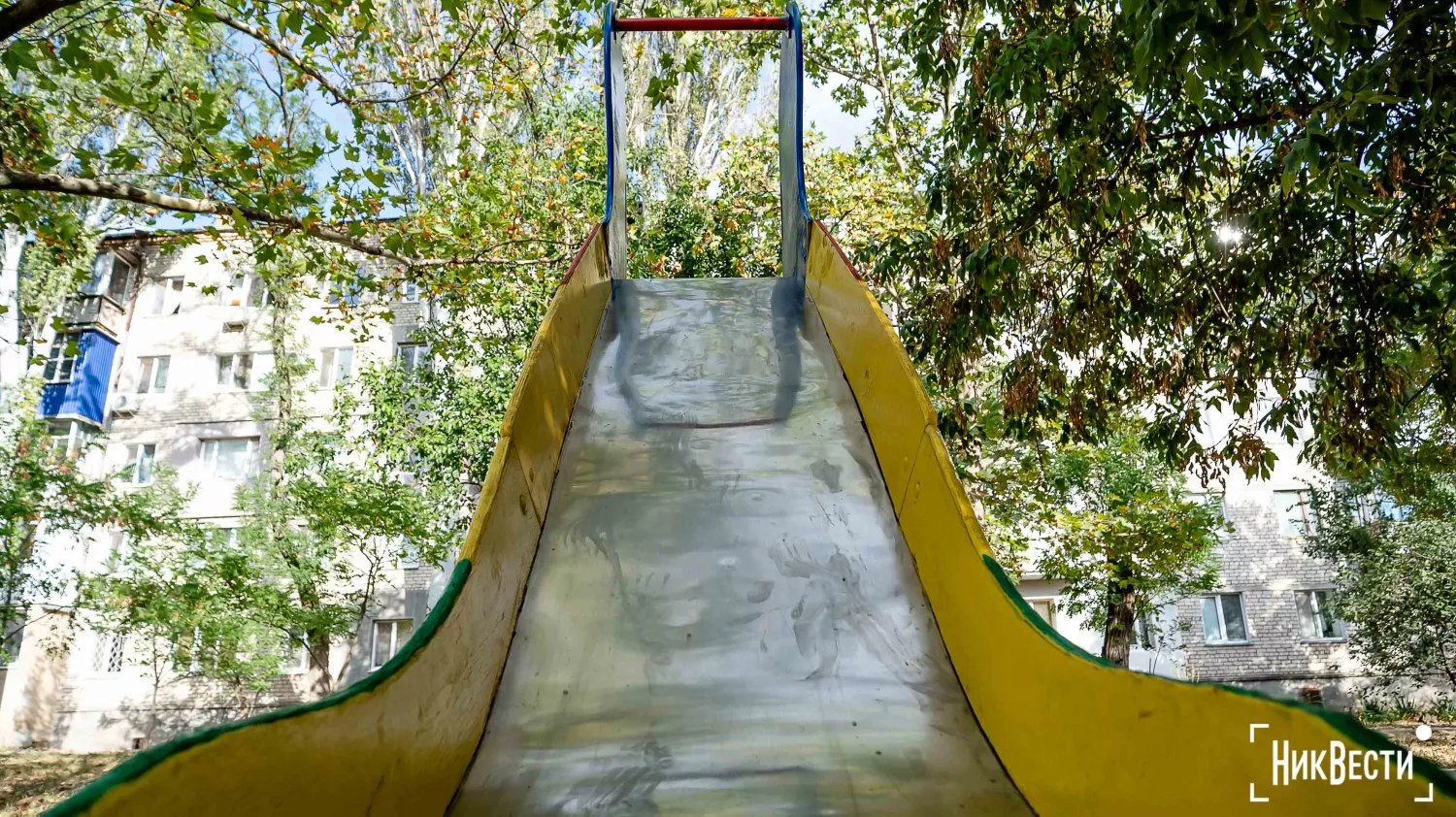 Children's playground in the Korabelny district, August 2024, photo by «Nikvesti"