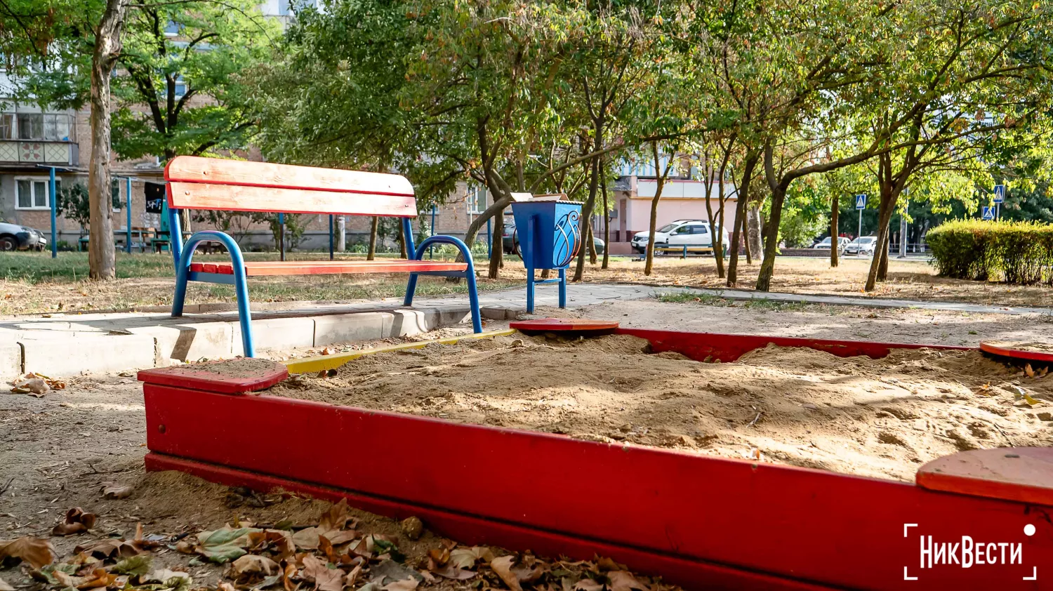 Children's playground in Korabelny district, August 2024, photo «NykVesty"