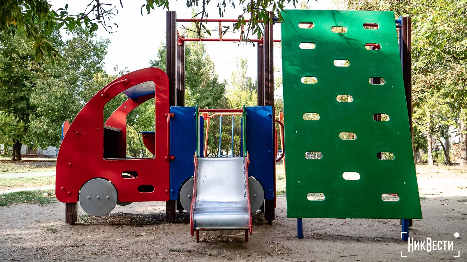 Children's playground in the Korabelny district, August 2024, photo by «Nikvesti"