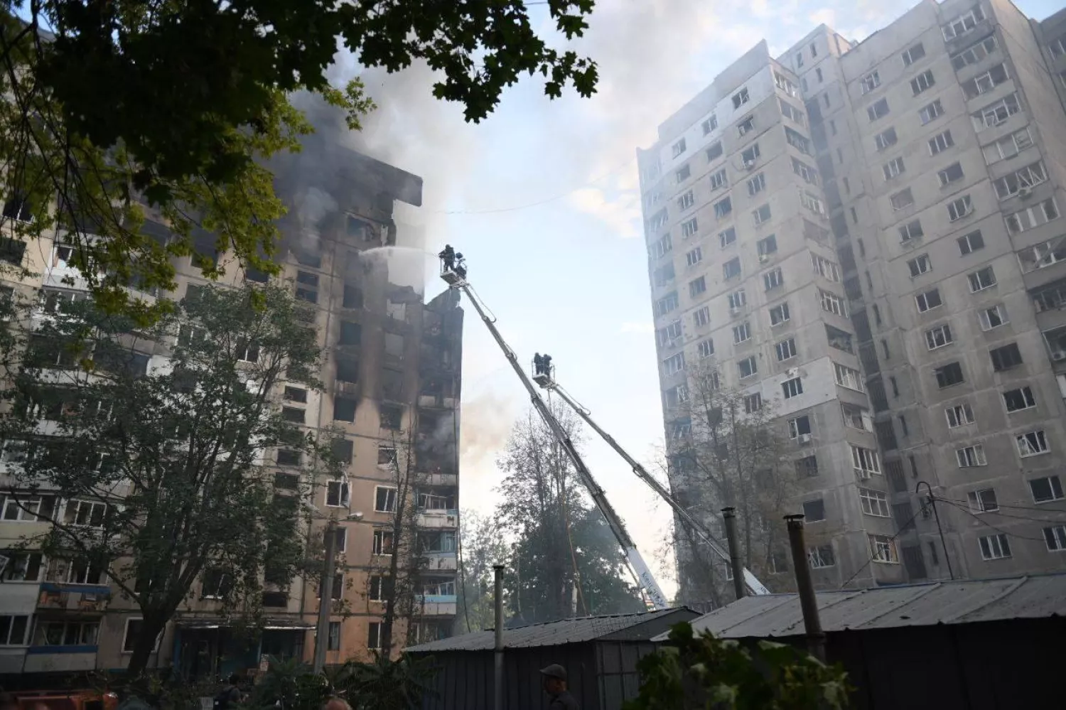 Російські війська вдарили по Харкову, фото: Олег Синєгубов