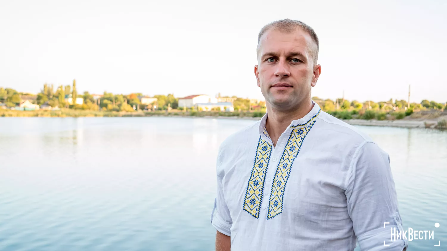 Project manager Serhii Lasitsyn, who helped the Khodarin family with grant programs. Photo: Serhiy Ovcharyshyn «NikVesti"