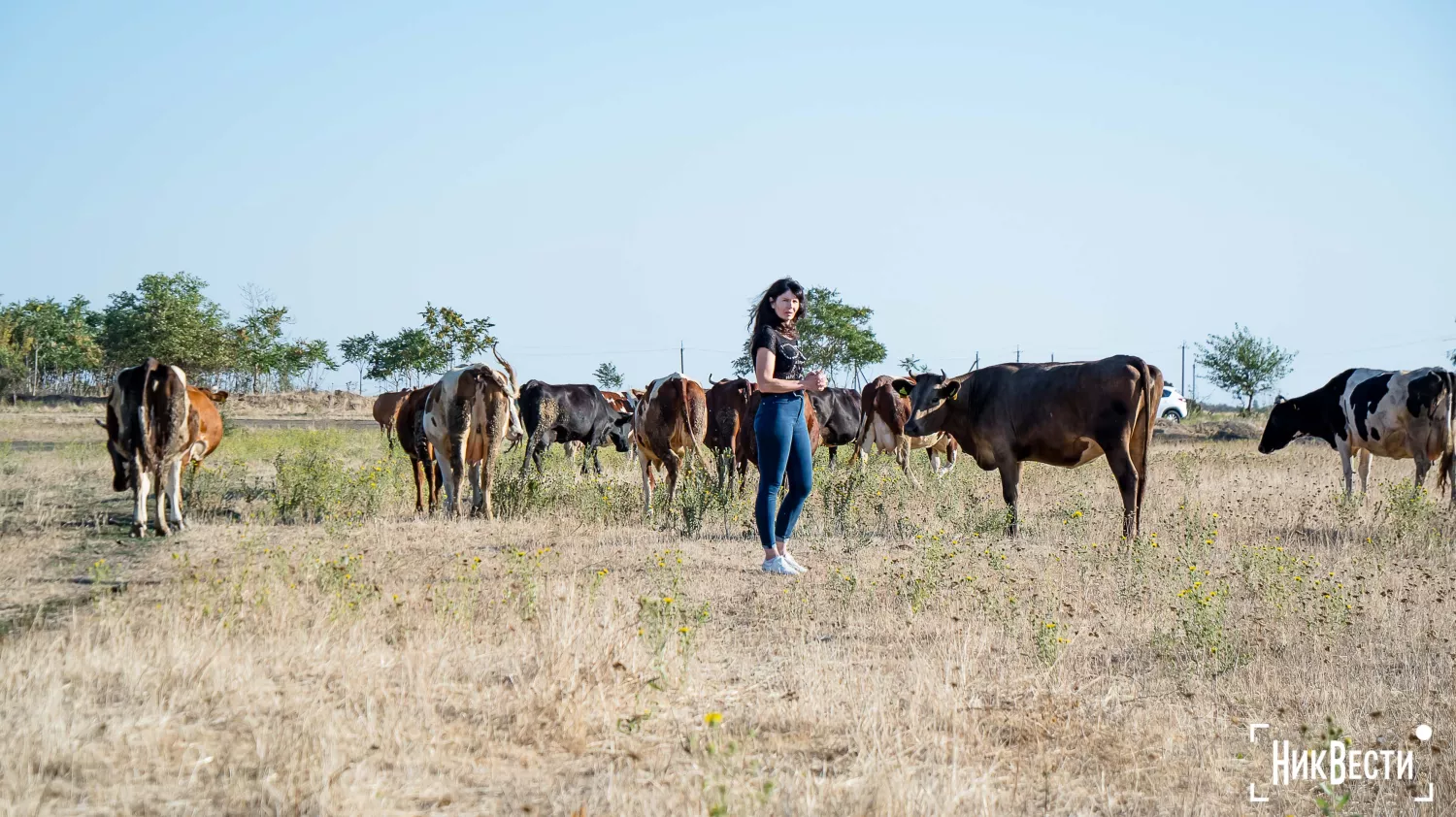 The owner of the Love in the Pasture farm. Photo: «NikVesti"