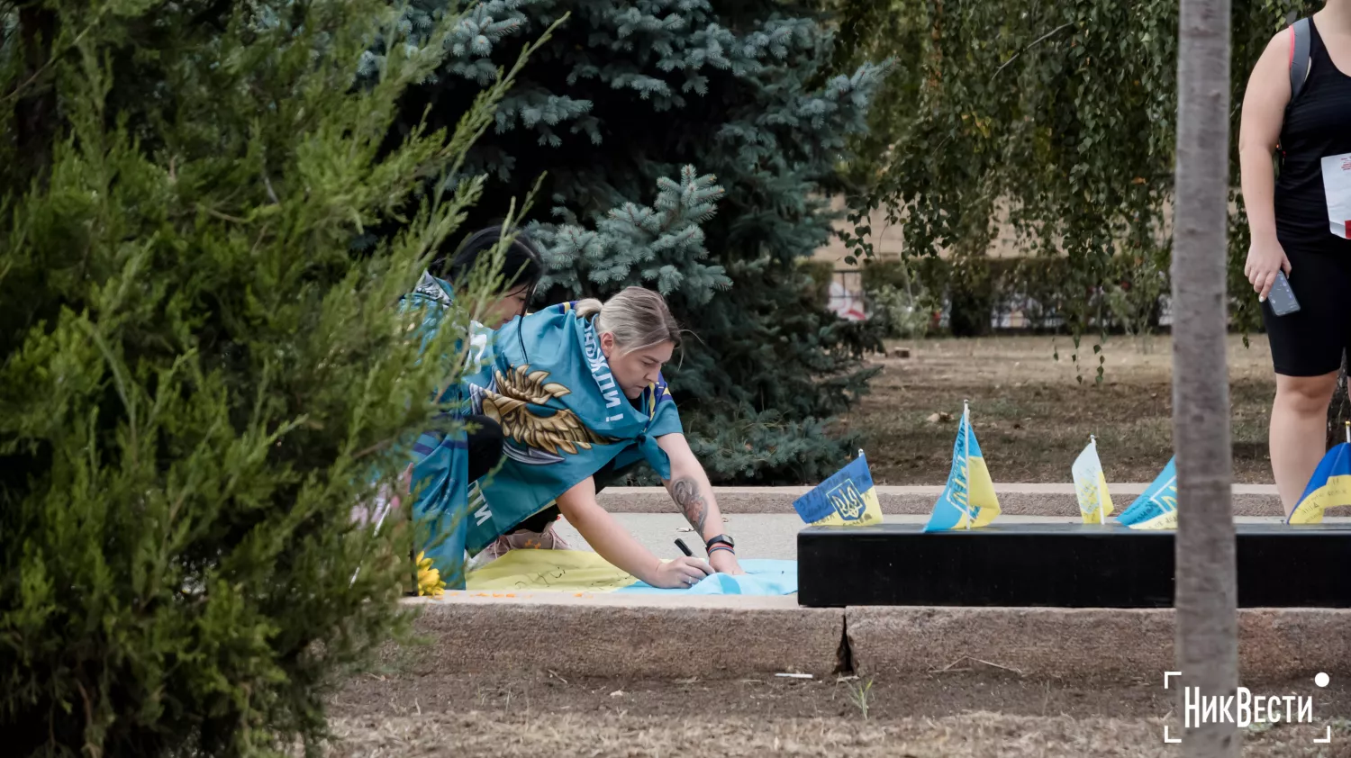 Забег в честь павших защитников и защитниц, фото: Сергей Овчаришин, «НикВести»