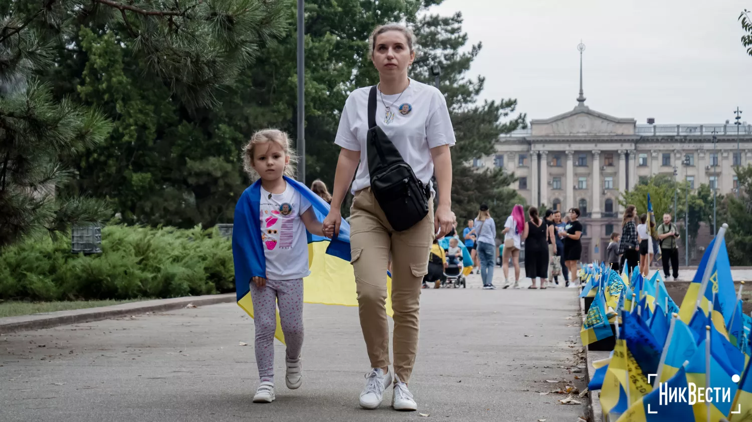 Забег в честь павших защитников и защитниц, фото: Сергей Овчаришин, «НикВести»