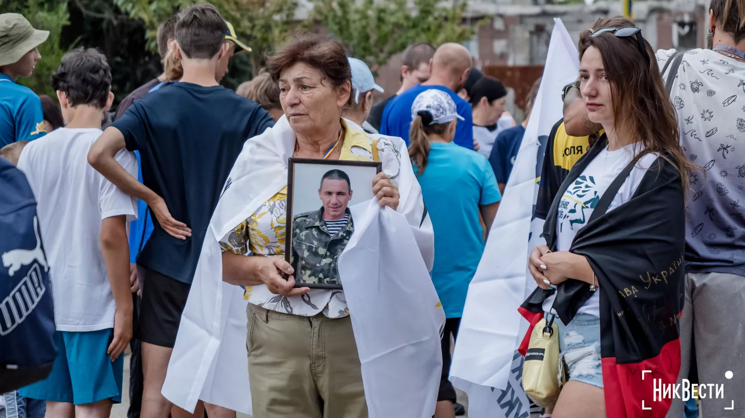 Забіг на честь полеглих захисників та захисниць, фото: Сергій Овчаришин, «НикВести»