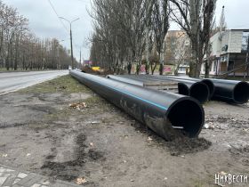 Ремонт водогону. Архівне фото «НикВести»