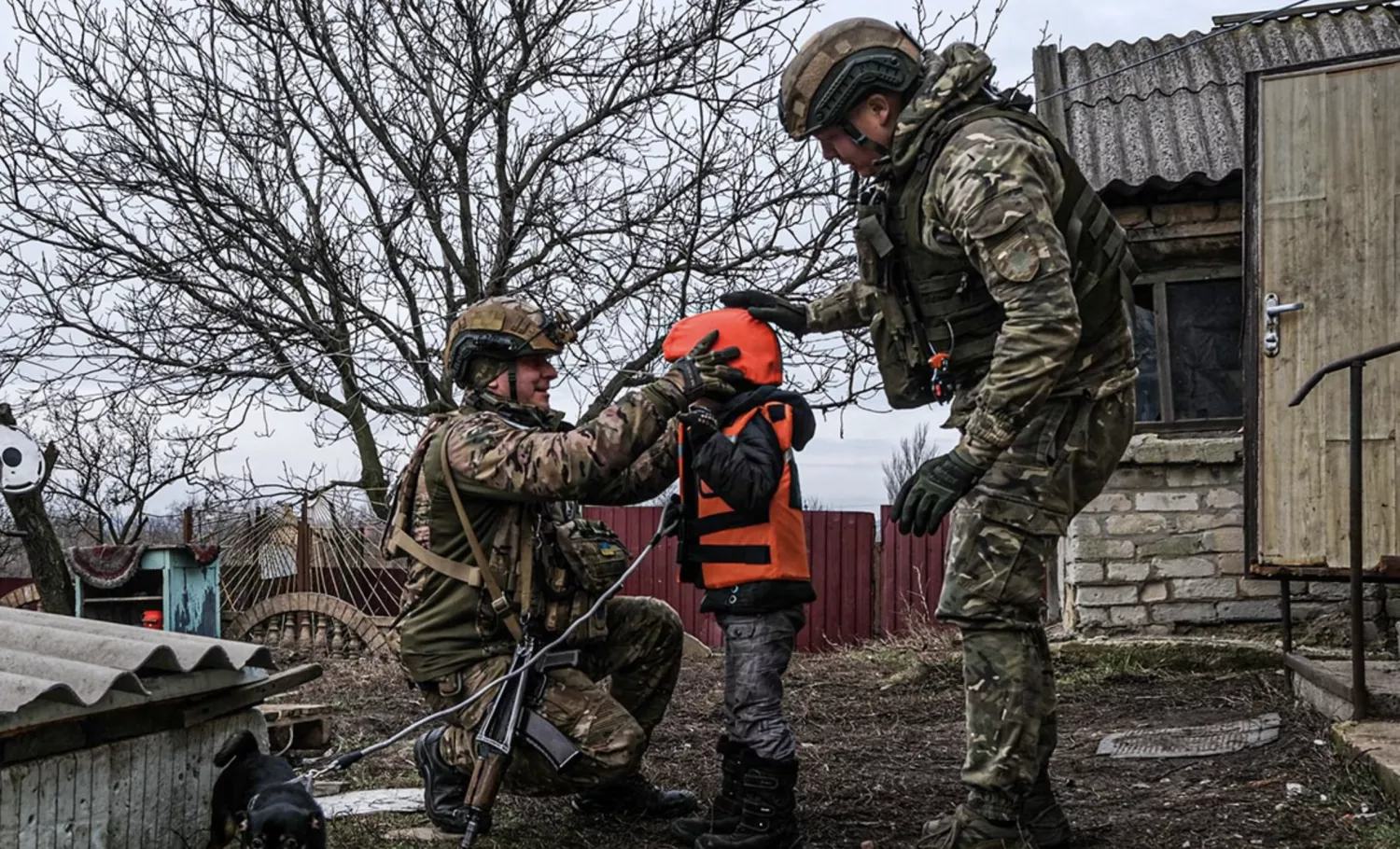 Evacuation of children from Donetsk region, photo: National Police of Ukraine