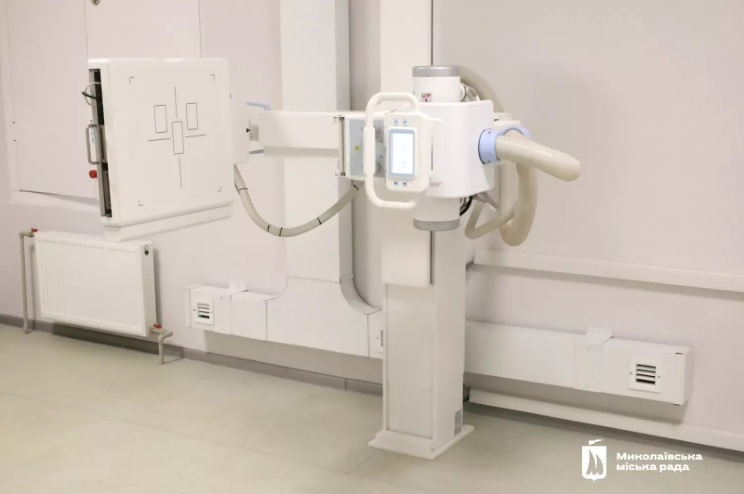 In the Mykolaiv Hospital No. 1, an updated X-ray room with modern equipment was opened. Photo: Mykolaiv City Council