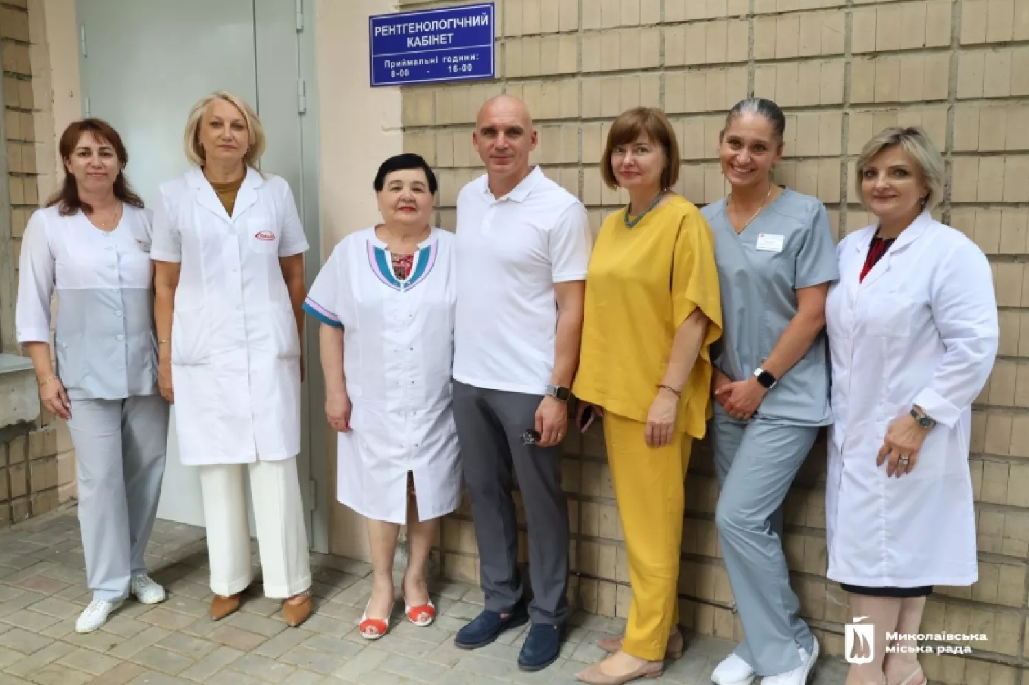 In the Mykolaiv Hospital No. 1, an updated X-ray room with modern equipment was opened. Photo: Mykolaiv City Council