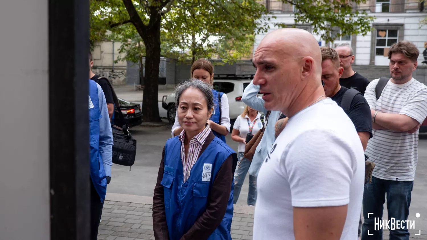 UNDP mission visiting Mykolaiv, photo: «MykVisti"