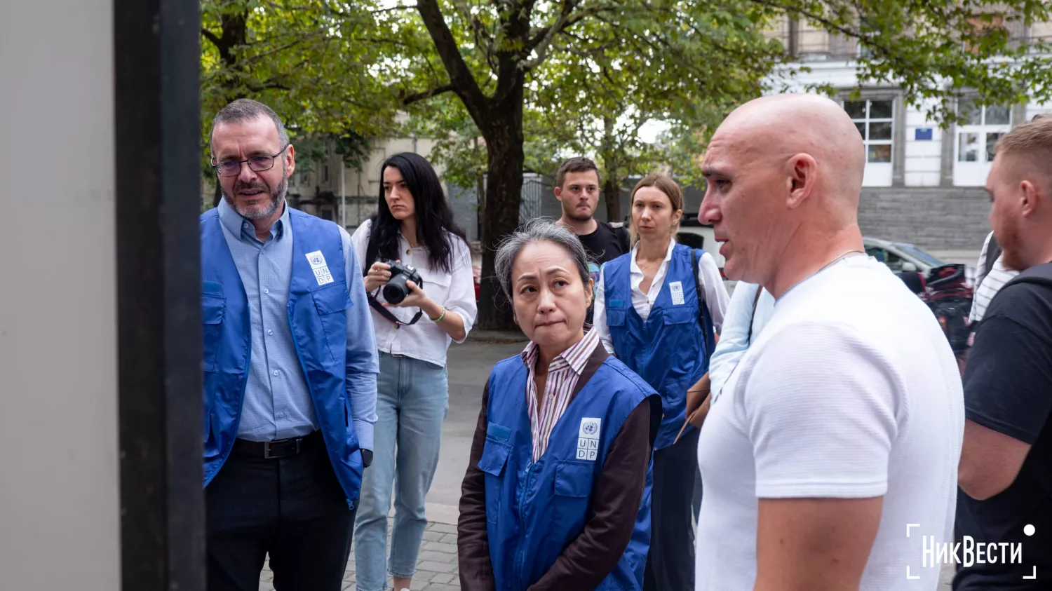 UNDP mission visiting Mykolaiv, photo: «MykVisti"