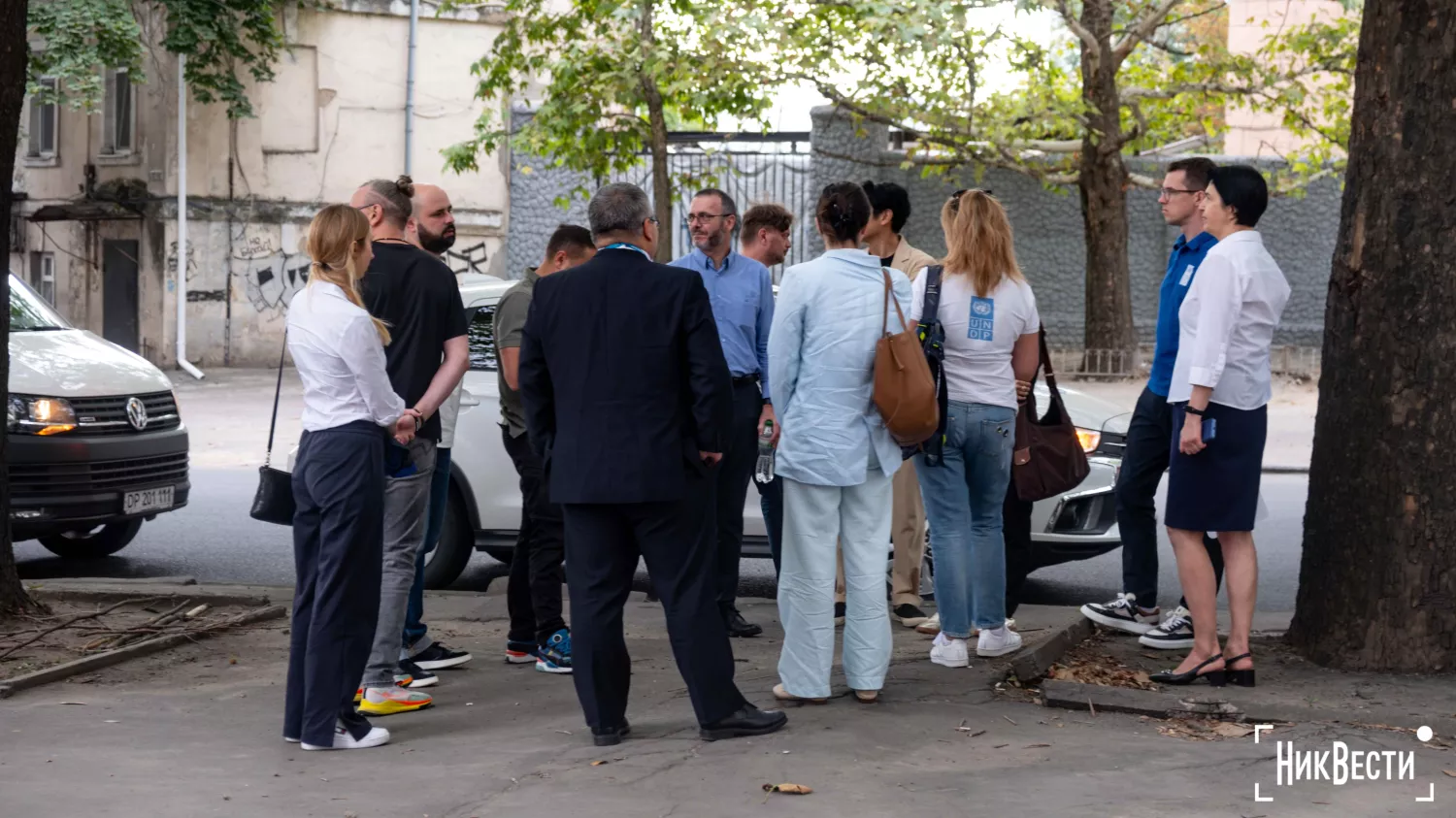 UNDP mission visiting Mykolaiv, photo: «MykVisti"