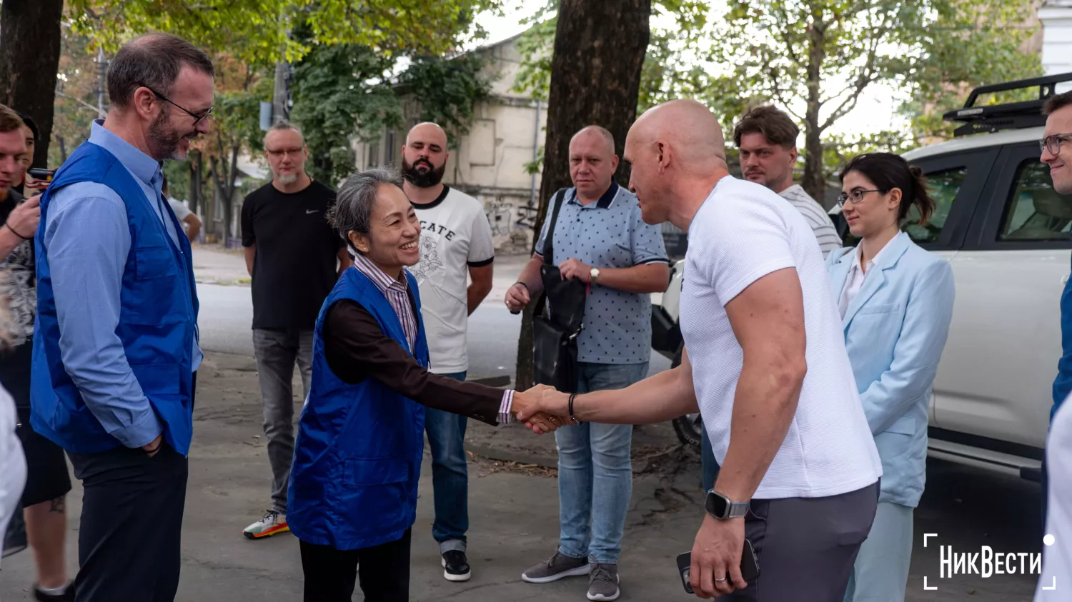 UNDP mission visiting Mykolaiv, photo: «MykVisti"