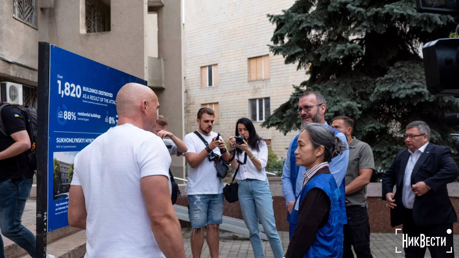 UNDP mission visiting Mykolaiv, photo: «MykVisti"