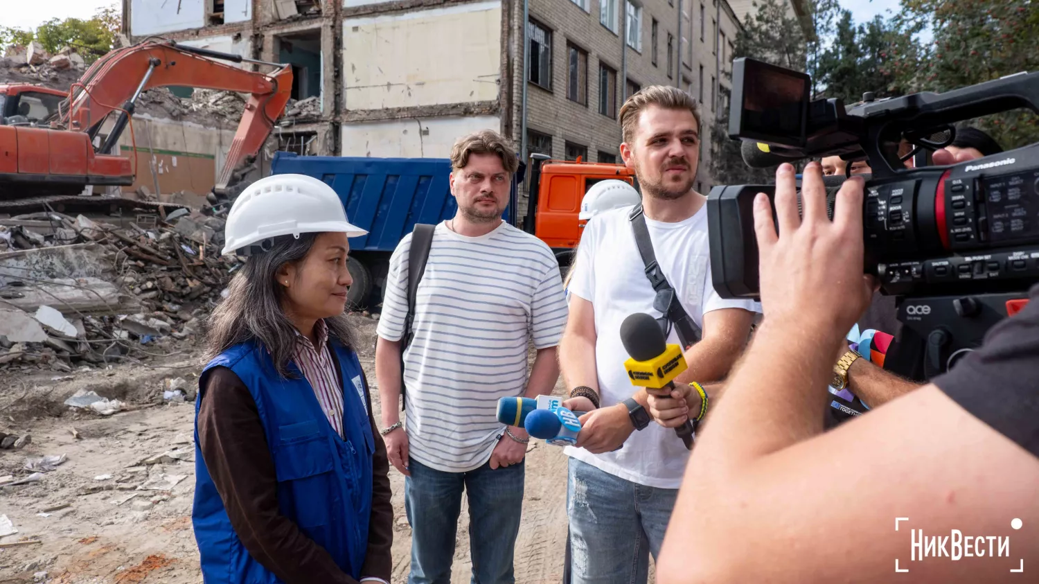 UNDP mission visiting Mykolaiv, photo: «MykVisti"