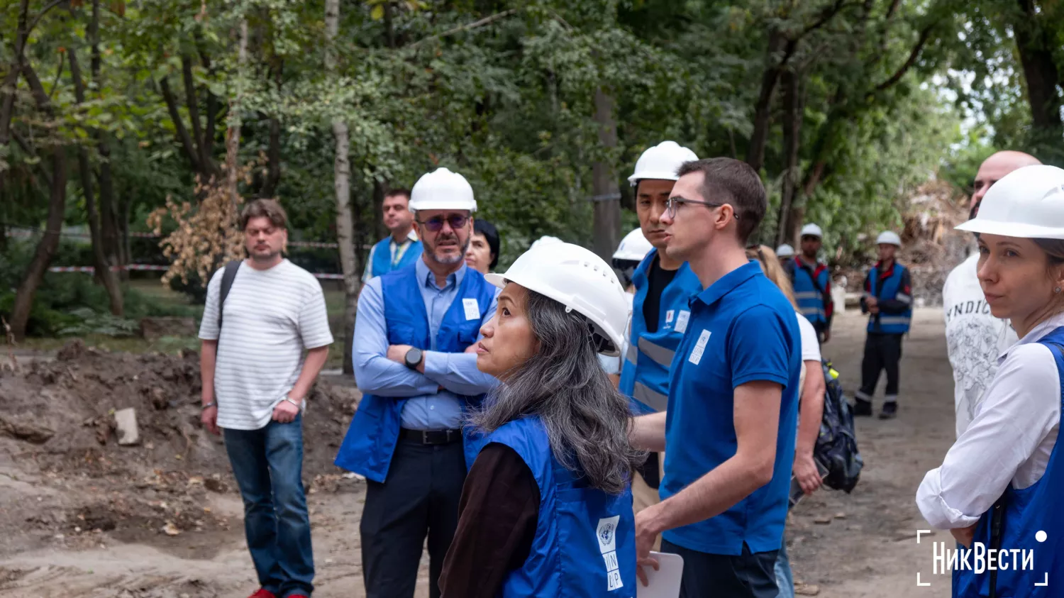 UNDP mission visiting Mykolaiv, photo: «MykVisti"