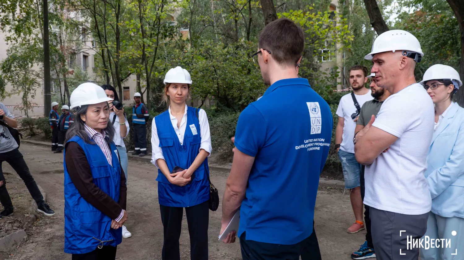 Місія ПРООН з візитом у Миколаєві, фото: «МикВісті»