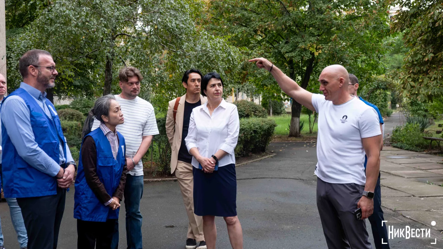 UNDP mission visiting Mykolaiv, photo: «MykVisti"