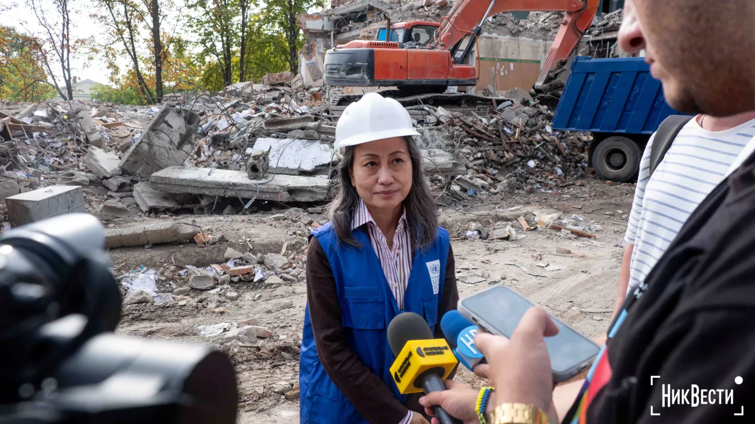 UNDP mission visiting Mykolaiv, photo: «MykVisti"