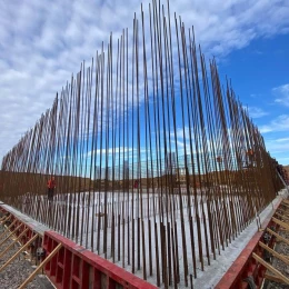 Construction of the main water pipeline «Ingulets - Southern Reservoir». Photo: Infrastructure Restoration and Development Service.