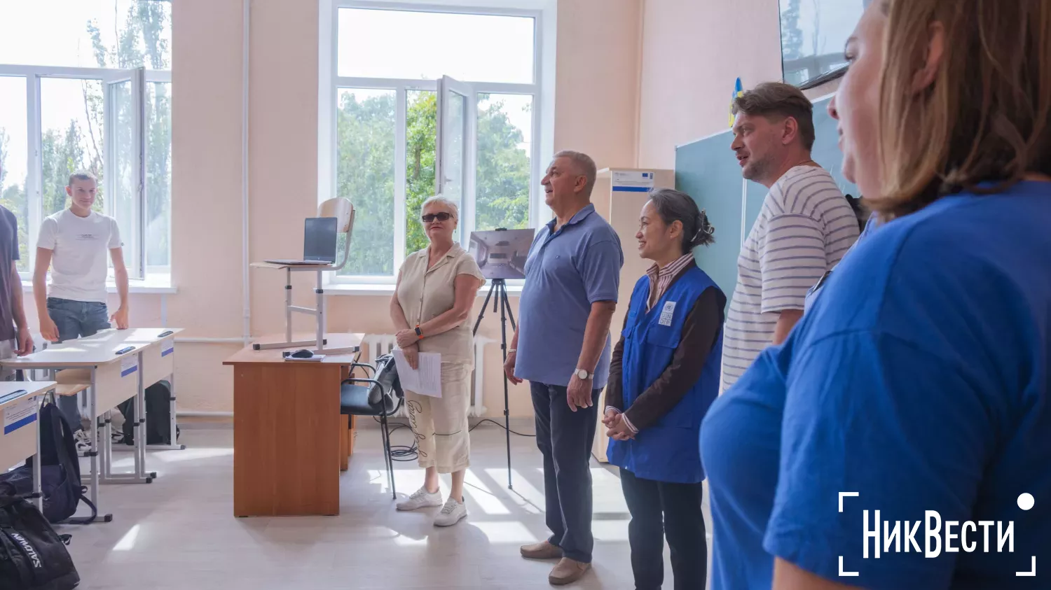 UNDP in Mykolaiv inspected the completion of works at the Mykolaiv Vocational Physical Education College, photo: «MykVisti"