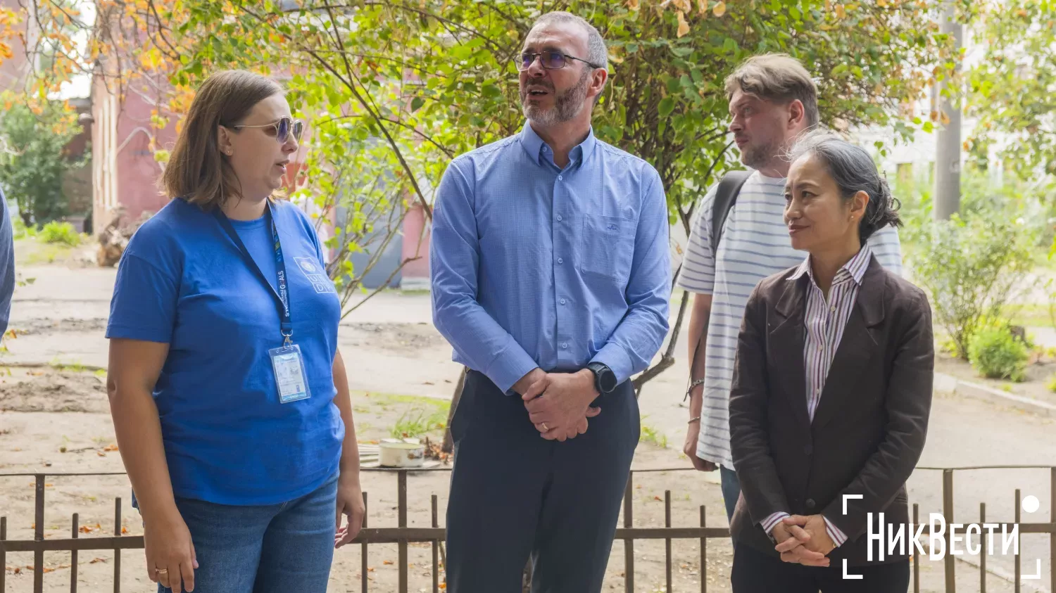 UNDP in Mykolaiv inspected the completion of works at the Mykolaiv Vocational Physical Education College, photo: «MykVisti"