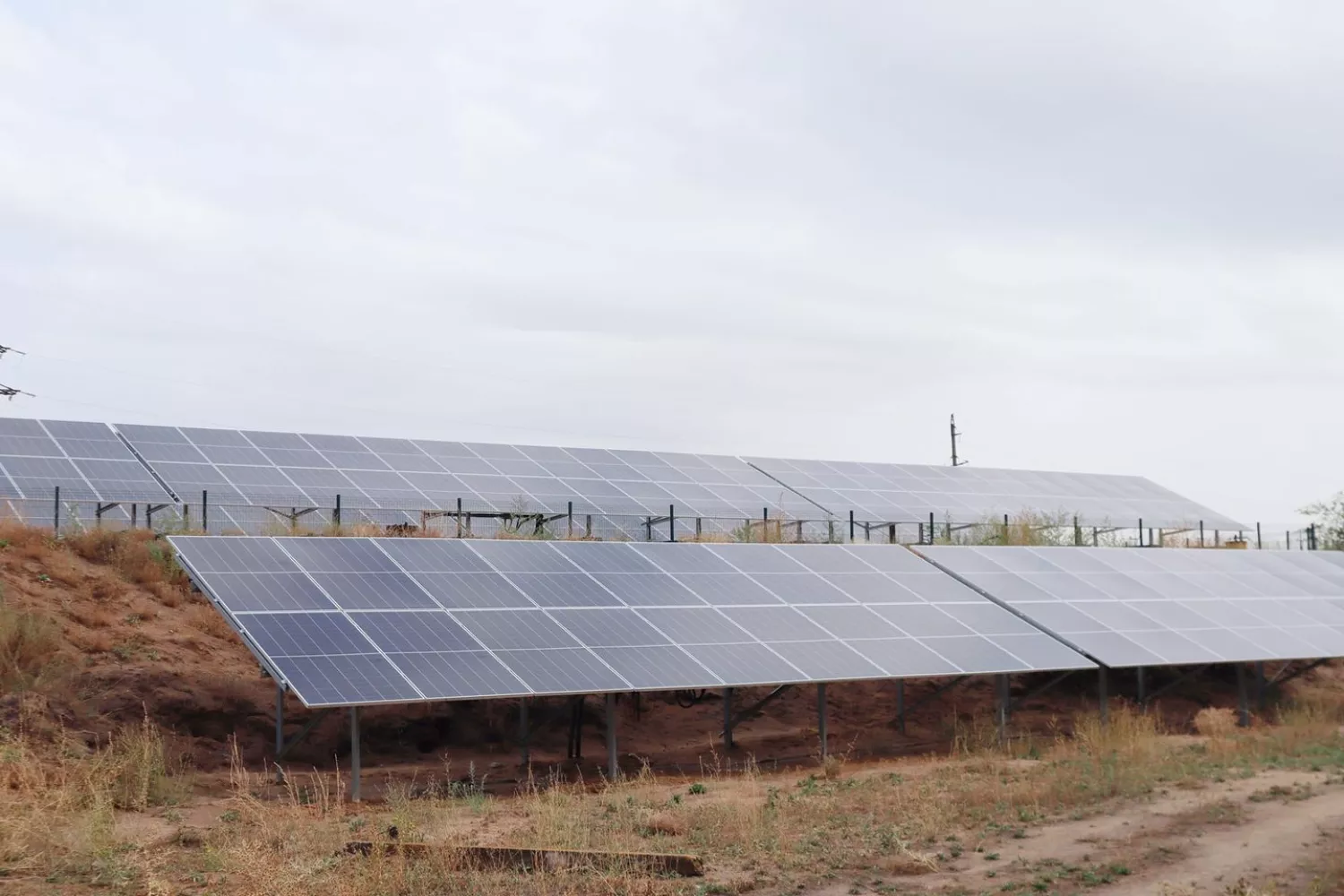 In Voznesensk, a solar power plant at a pumping station started operating. Photo: Facebook of Voznesensk City Council