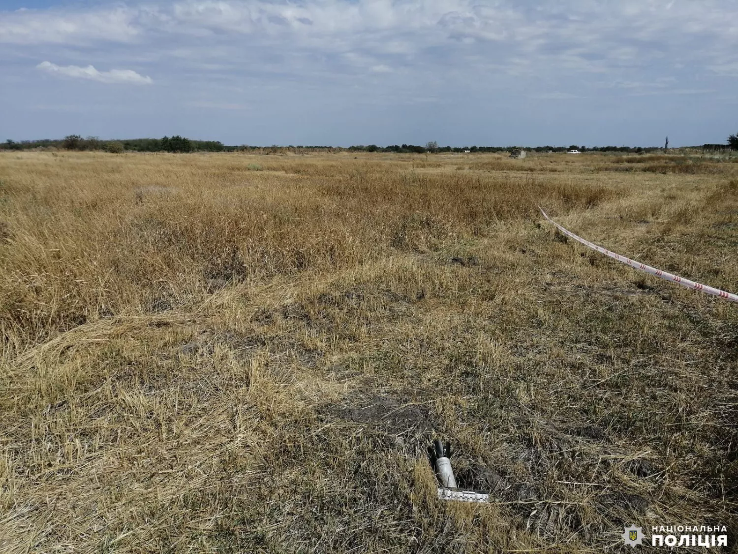 В Николаевской области обнаружили взрывоопасные предметы. Фото: Нациполиция