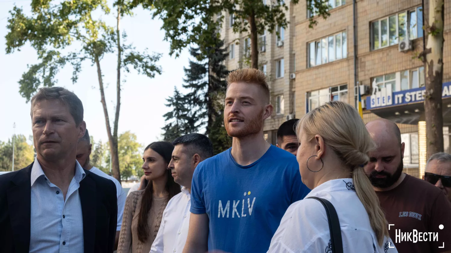 Opening of the mural dedicated to friendship with Denmark, photo: «MykVisti"