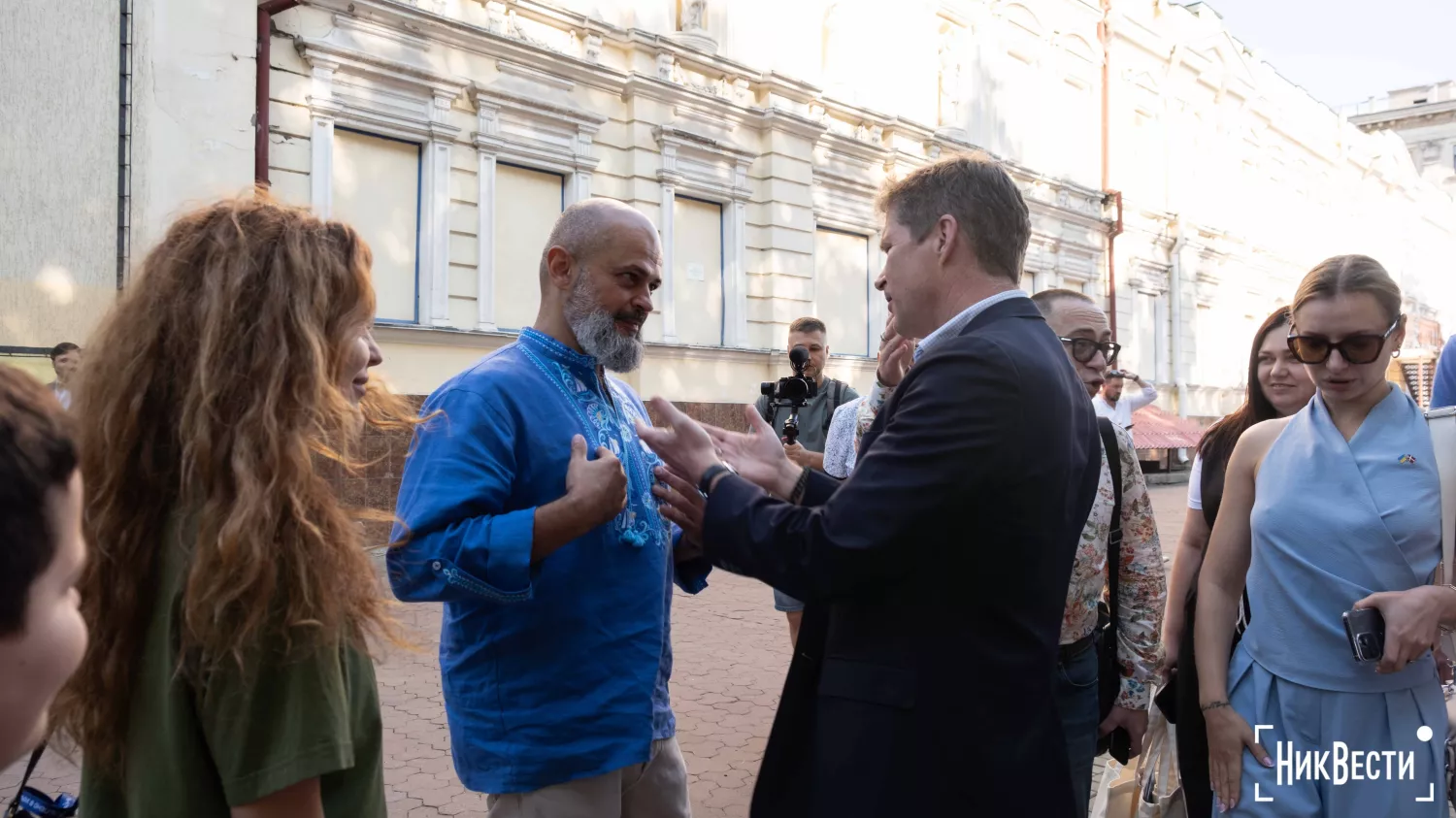 Opening of the mural dedicated to friendship with Denmark, photo: «MykVisti"