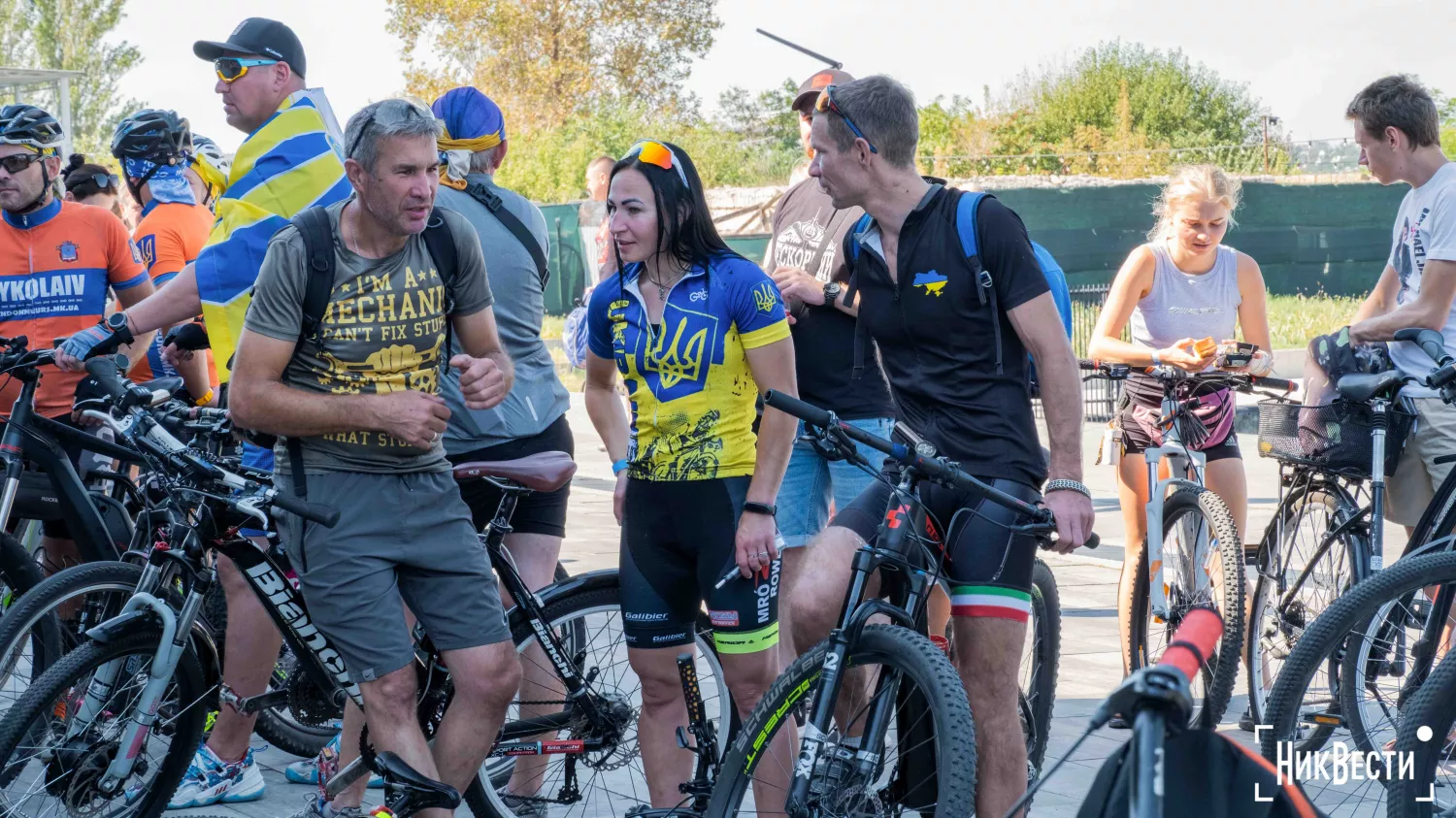 City Day bike ride in Mykolaiv. Photo «MykVisti"