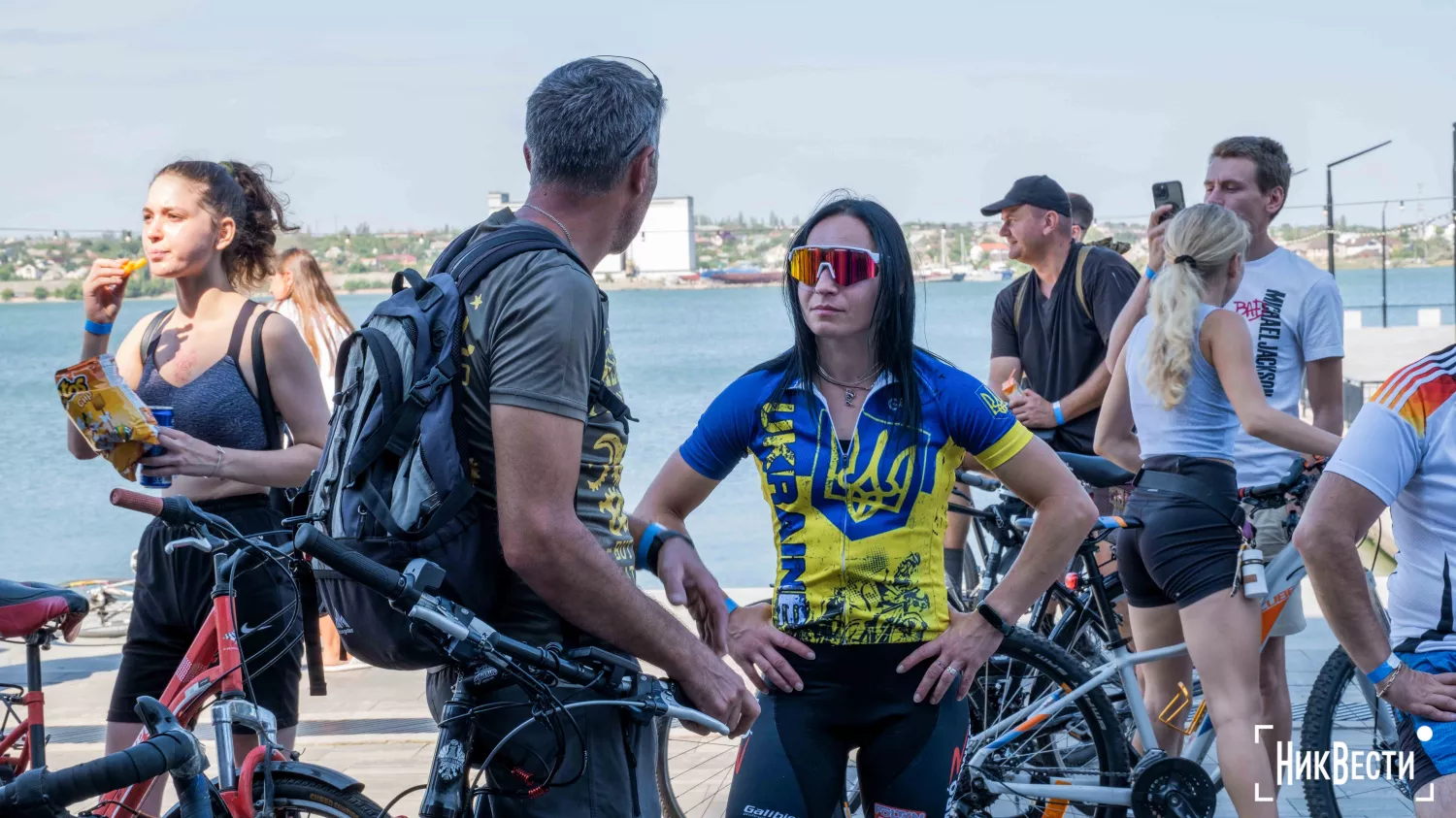 City Day bike ride in Mykolaiv. Photo «MykVisty"