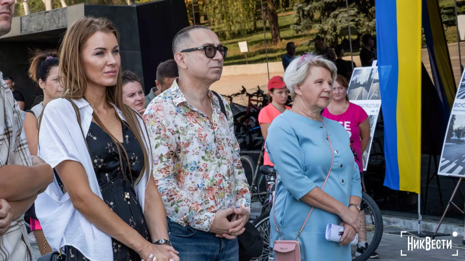 Opening of the Danish Solidarity Square in Mykolaiv. Photo «MykVisti"