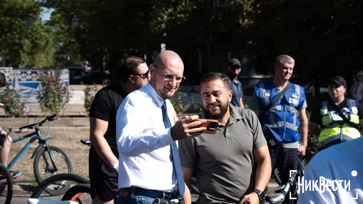 Bicycle race to the 235th anniversary of Mykolaiv. Photo «MykVisty"