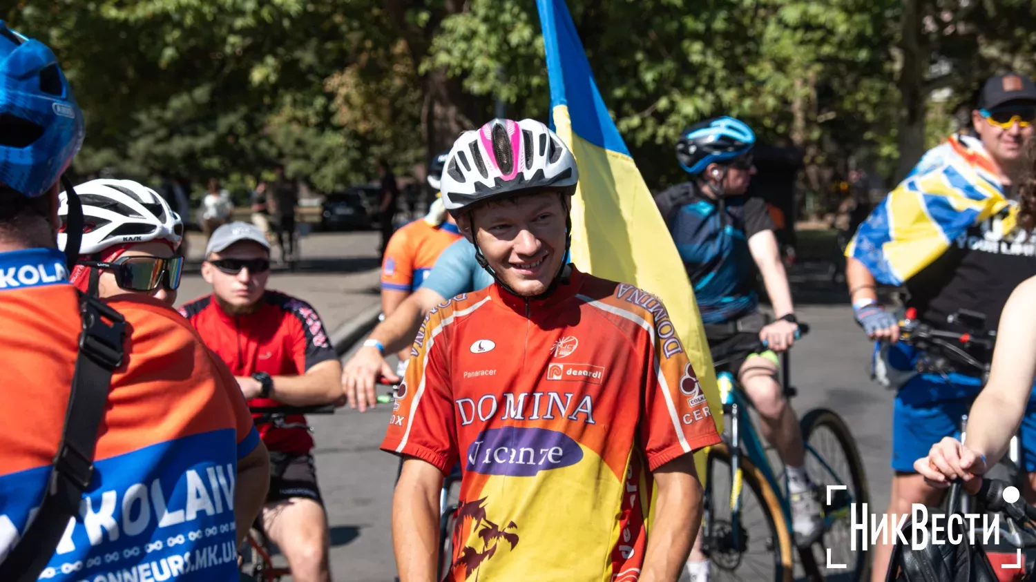 Bicycle race to the 235th anniversary of Mykolaiv. Photo «MykVisty"