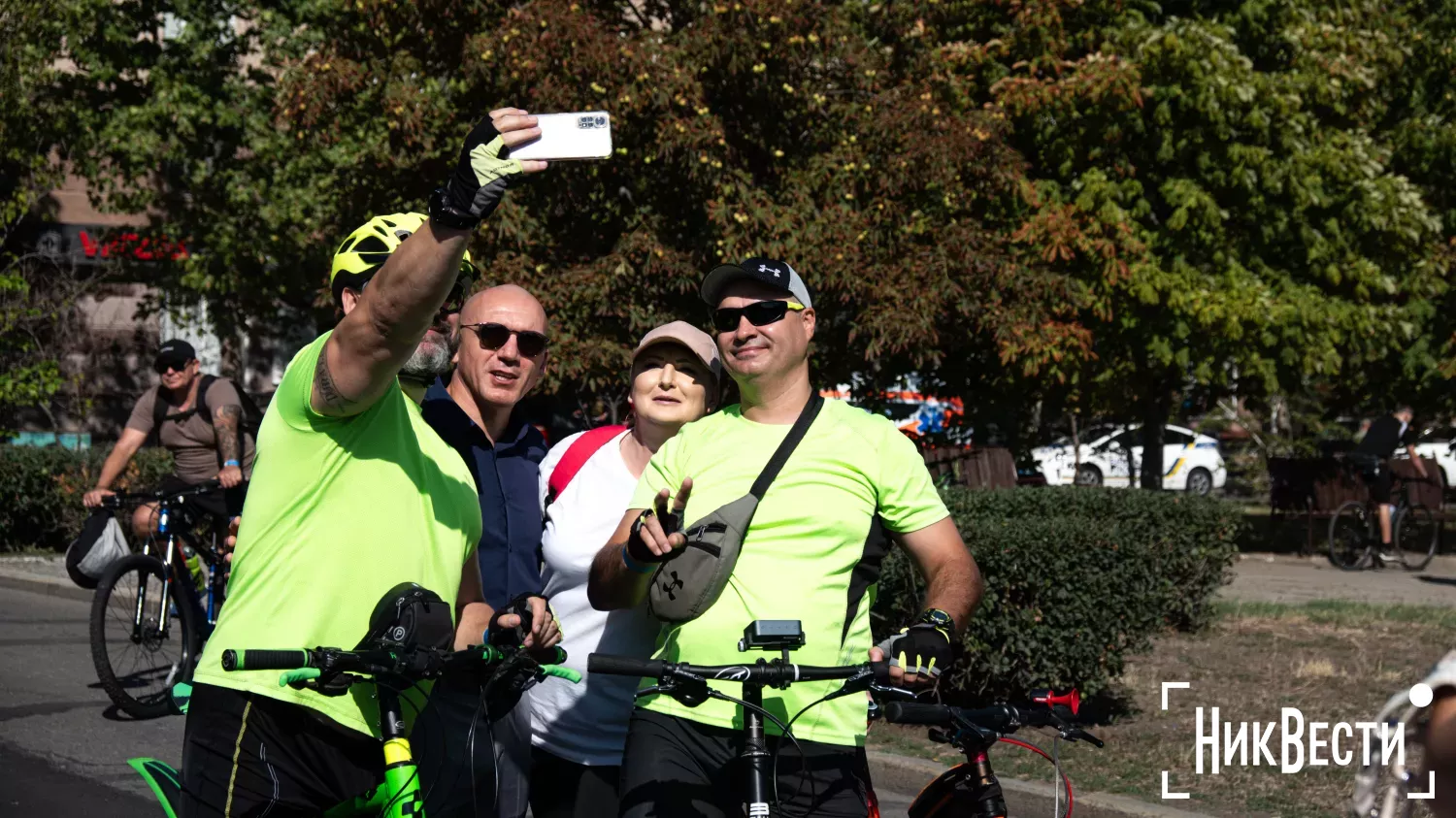 Bicycle race to the 235th anniversary of Mykolaiv. Photo «MykVisty"