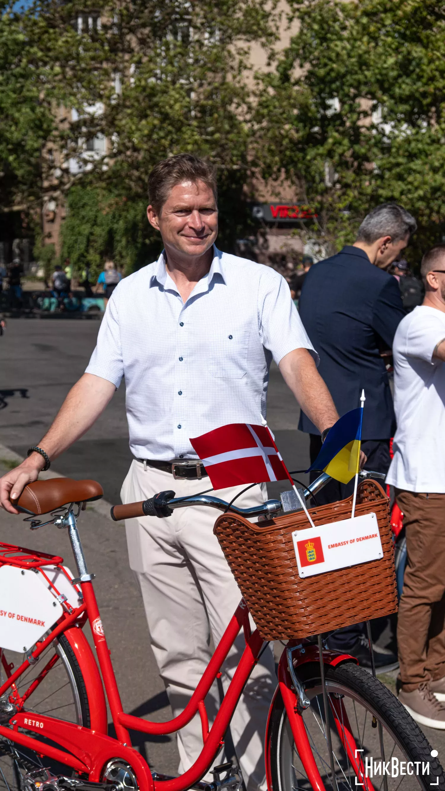 Bicycle race to the 235th anniversary of Mykolaiv. Photo «MykVisti"