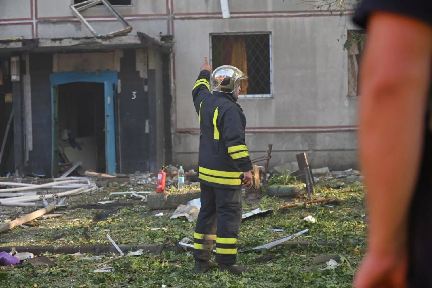 Attack on Kharkiv, photo: Oleg Sinegubov