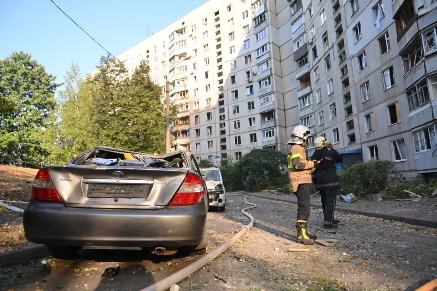 Attack on Kharkiv, photo: Oleg Sinegubov